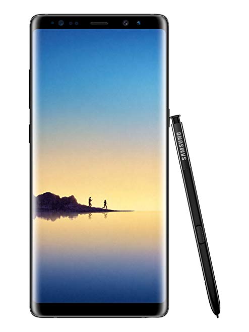 Samsung Galaxy Note 8 SM-N950F/DS Dual-SIM 64GB Factory Unlocked 4G/LTE Smartphone (Midnight Black) - International Version