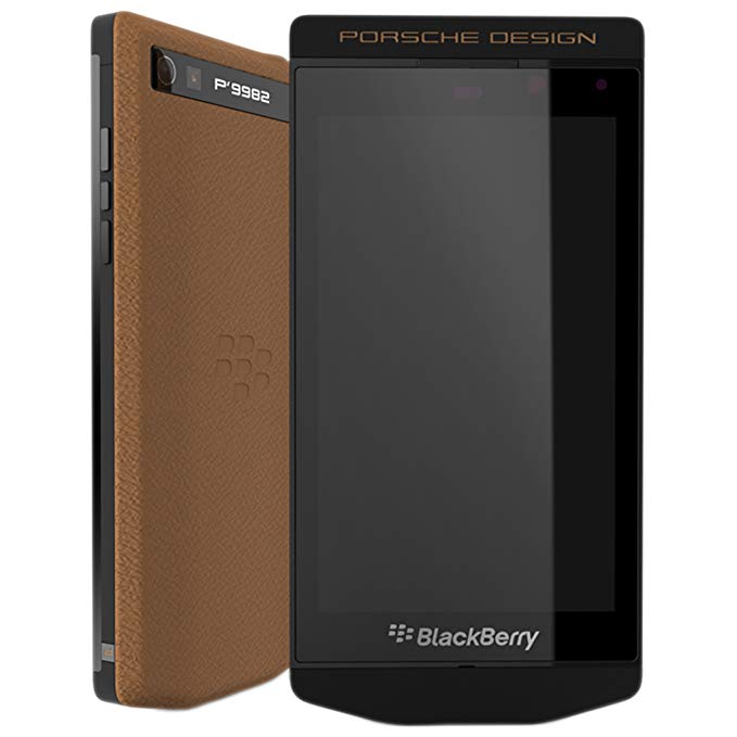 BlackBerry PORSCHE DESIGN P'9982 RGE111LW 64GB Cognac Factory Unlocked 4G/LTE Cell Phone