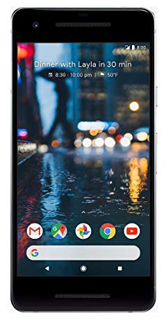 Google Pixel 2 128GB - Clearly White, Google Unlocked Version