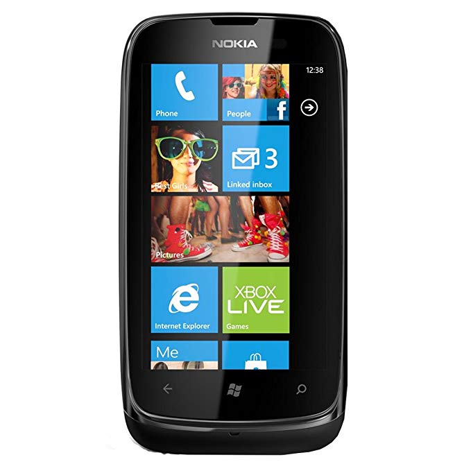 Nokia Lumia 610 8GB 3G Windows 7.5 Smartphone w/ 5MP Camera - Black