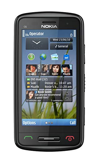 Nokia C6-01 Unlocked GSM Phone with 8 MP Camera, 720p Video Recording, and Ovi Maps Navigation--U.S. Version with Warranty (Black)