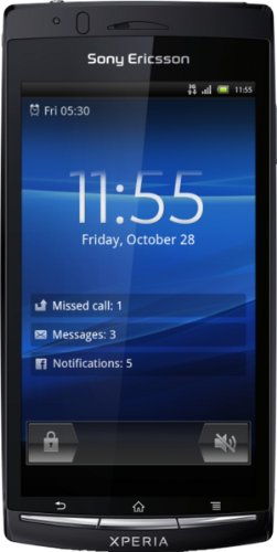 Sony Ericsson Xperia arc S LT18a Unlocked Phone with Android, 8 MP Camera, 1.4 GHz Processor, and 4.2-Inch Display--U.S. Warranty (Black)