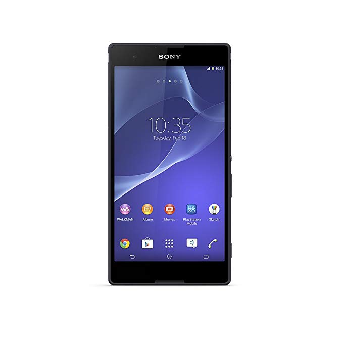 Sony Xperia T2 ULTRA LTE D5306 Unlocked GSM Android Smartphone - Retail Packaging - Black