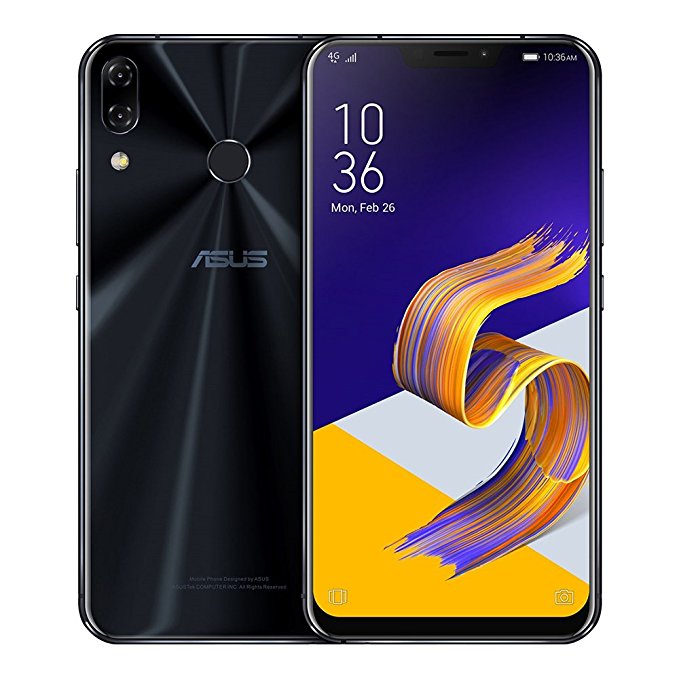 ASUS ZenFone 5Z (ZS620KL) 6GB / 128GB 6.2-inches Dual SIM Factory Unlocked - International Stock No Warranty (Midnight Blue)