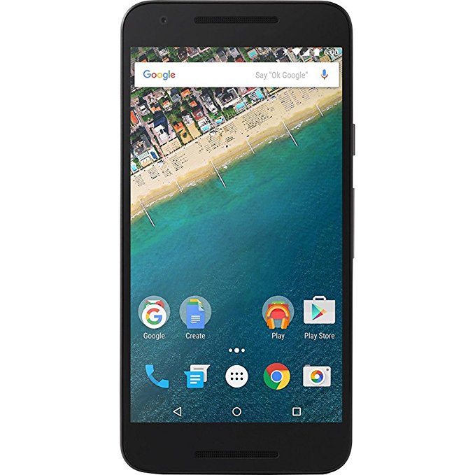 LG Nexus 5X Unlocked Smartphone with 5.2-Inch 32GB H790 4G LTE (Carbon Black)