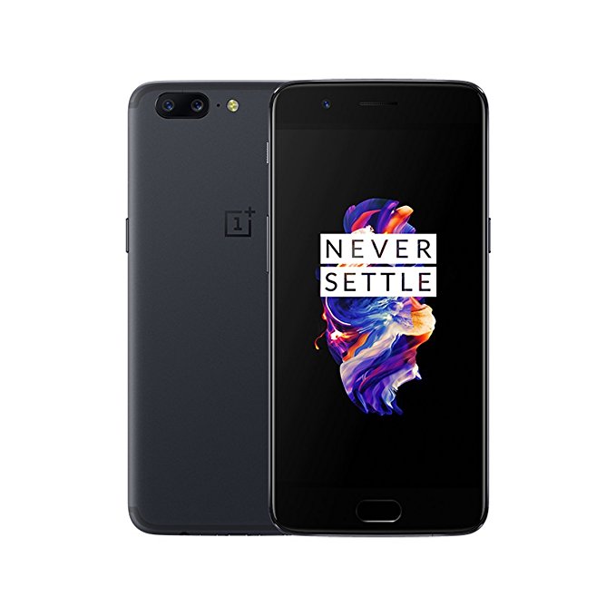 OnePlus 5 A5000 - Gray - 6GB RAM + 64 GB - 5.5 inch - International Version - No Warranty (Gray)