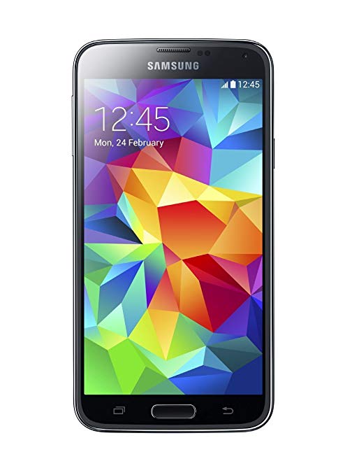 Samsung G900F Galaxy S5 - Factory Unlocked Phone - Retail Packaging (Charcoal Black)