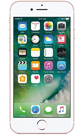Apple iPhone 7, AT&T, 256GB - Rose Gold (Refurbished)