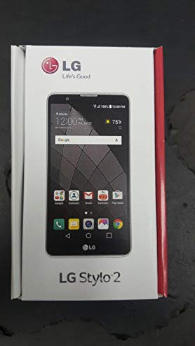 LG StylO 2 K540 Cricket Wireless Smart Phone Unlocked (Black)