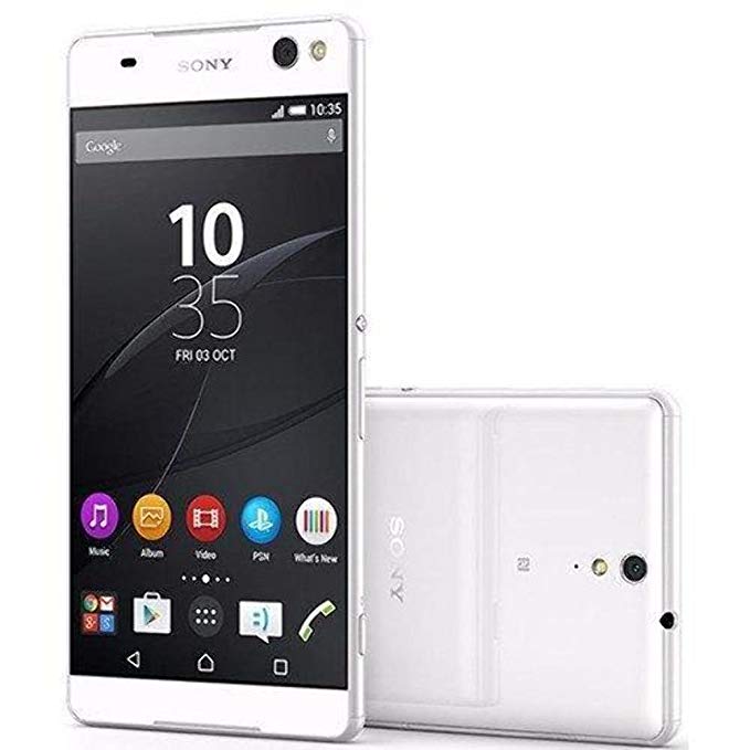 Sony Xperia C5 Ultra E5553 16GB 6-inch 4G LTE Factory Unlocked (WHITE) - International Stock No Warranty