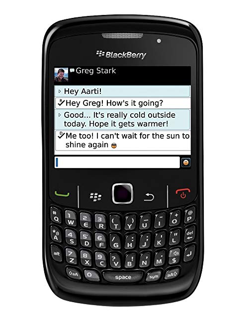 BlackBerry 8530 Verizon CDMA BlackBerry OS 5.0 Cell Phone - Black