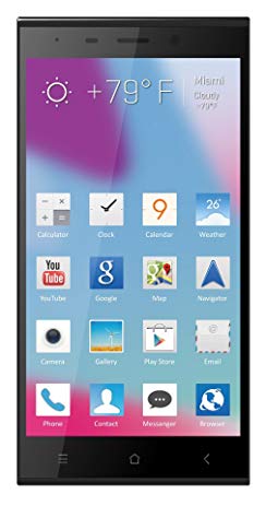 BLU Life Pure XL Full HD, 16MP, 2.2GHz Quad Core, (16GB+2GB RAM) - Unlocked Cell Phones - Retail Packaging - Black