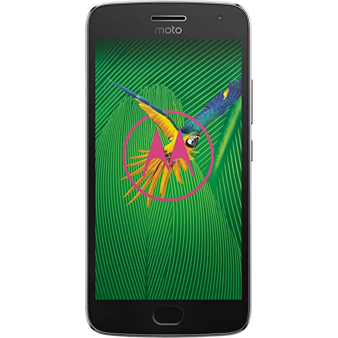 Moto G Plus (5th Generation) - 32 GB - Unlocked (Lunar Gray) (Certified Refurbished)