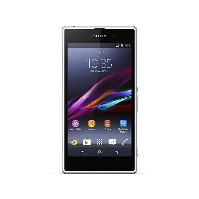 Sony Xperia Z1 (C6902) Unlocked GSM Quad-Core Water Resistant/Dust Proof Smartphone w/ 20MP Camera - White