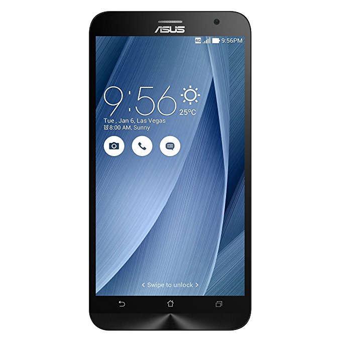 ASUS ZenFone 2 Unlocked Cellphone , 64GB, Silver (U.S. Warranty)