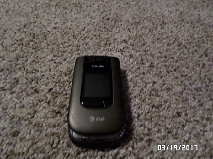 Nokia 6350 Gray AT&T 3G Flip No Contract